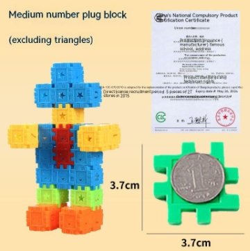 House Building Blocks Toys 3-6 Years Old Large House