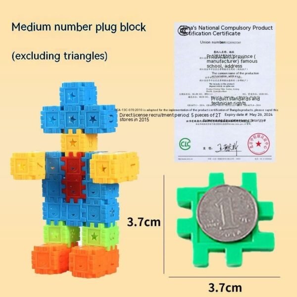 House Building Blocks Toys 3-6 Years Old Large House