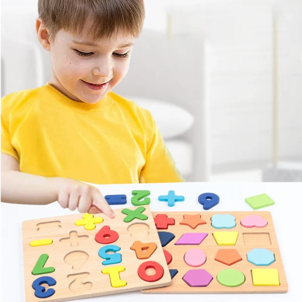 Kids Alphabetic Arithmetic Number Geometric Shapes